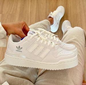 ADIDAS FORUM BCO/BCO ( LINHA LUXO )