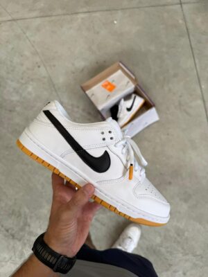 DUNK BRANCO/PRETO/CARAMELO ( LINHA LUXO )
