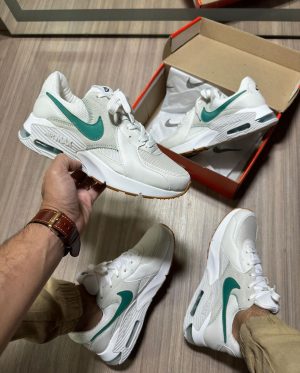 AIR MAX BRANCO/VERDE ( LINHA IMPORTADA )