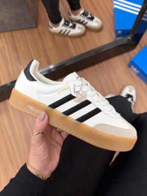 ADIDAS SAMBAE BRANCO/PRETO