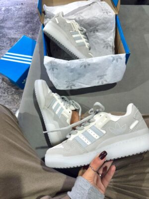 ADIDAS FORUM DUNAS/NATURAL ( LINHA LUXO )
