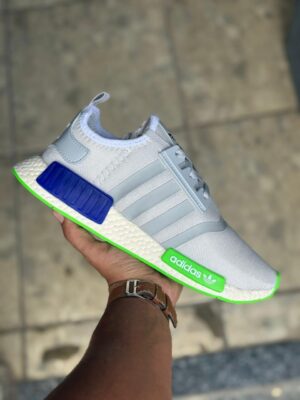 TENIS AD. NMD CINZA/VERDE/AZUL