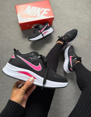 TENIS NK FIT+ PRETO/ROSA