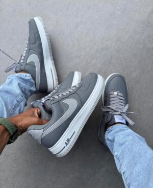 AIR FORCE GRAFITE/CINZA ( LINHA LUXO )