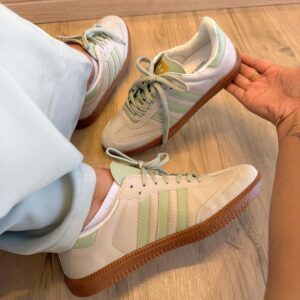 TENIS AD. SAMBA NIQUEL/MINT