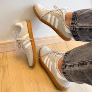 TENIS AD. SAMBA CINZA/BRANCO