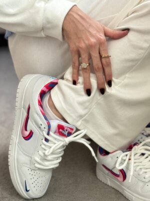 DUNK BRANCO ABSTRATO