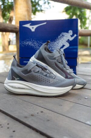 TENIS MIZUNO NEO VISTA 2 GRAFITE ( LINHA LUXO )