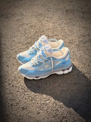 ASICS GEL NYC AZUL/OFF ( LINHA LUXO )